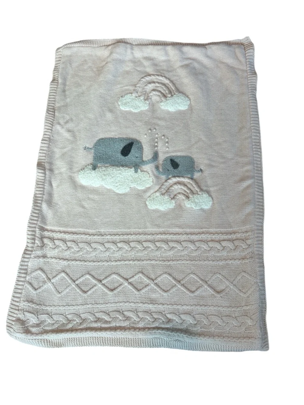 Pottery Barn Kids Bedtime Originals Elephant Dreams Baby Blanket